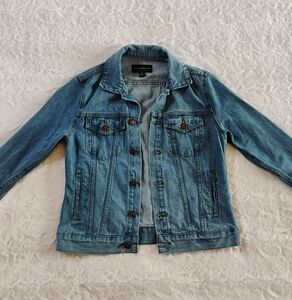 Lucky Brand Tomboy Trucker Denim Jacket